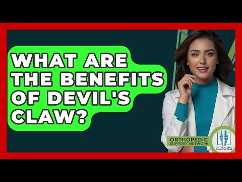 What Are The Benefits Of Devil's Claw? - Orthopedic Support Network