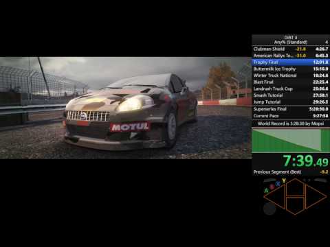 DIRT 3 - Speedrun - Dirt Tour (5:18:01)