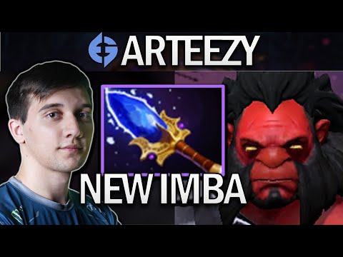 EG.ARTEEZY AXE WITH AGHANIM'S SCEPTER - DOTA 2 7.29 GAMEPLAY