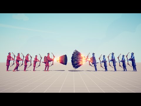 5x EVERY GOD vs 5x ITSELF - Totally Accurate Battle Simulator TABS