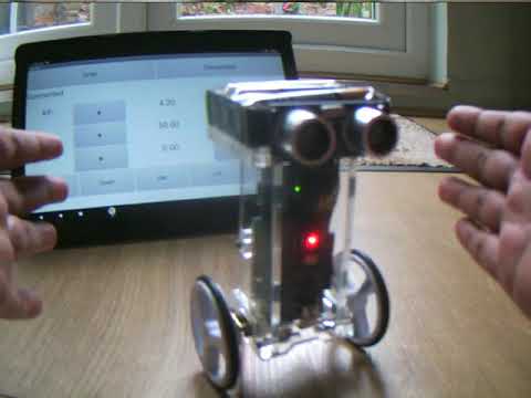 Tuning a balancing robot with live PID update