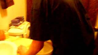 nate had problem when people piss on his toilet seat