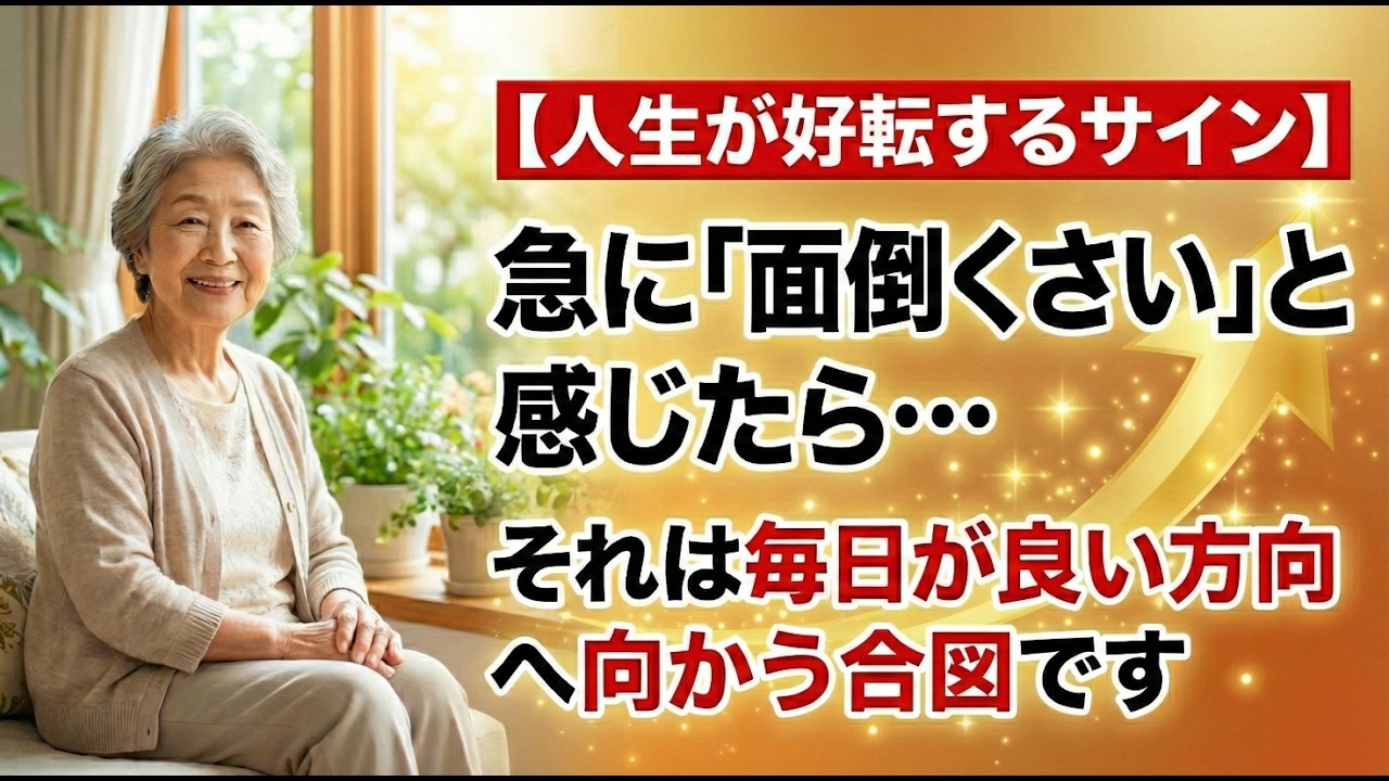 【人生が好転するサイン】日常のささいな「違和感」は、人生がより良くなる合図です