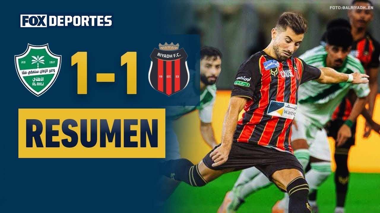 😳 ¡TREMENDO DUELO! | Al Ahli 1-1 Al Riyadh | HIGHLIGHTS | Jornada 6 | SPL 2025