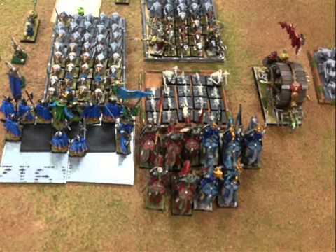 Ben's High Elves vs. Billy's Skaven Warhammer Fantasy Battle Report 6.5.13