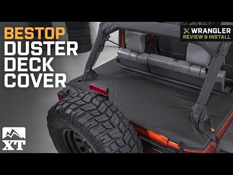 Jeep Wrangler Bestop Duster Deck Cover - Black (2007-2018 JK 4 Door) Review & Install