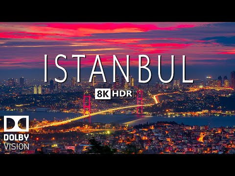 ISTANBUL VIDEO 8K HDR 60fps DOLBY VISION WITH SOFT PIANO MUSIC