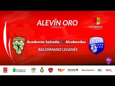 AM ORO jornada 10 ACADEMIA HELVETIA ALCOBENDAS - BALONMANO LEGANÉS