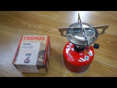 Primus Mimer Stove Duo - Gas stove for campsite cooking (Unboxing, Installation, Test)