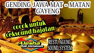 Download lagu Gending Campursari Mat - matan Gayeng#aleshamusik mp3