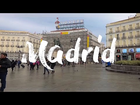 Madrid 12 Hours in One Minute Travel Vlog