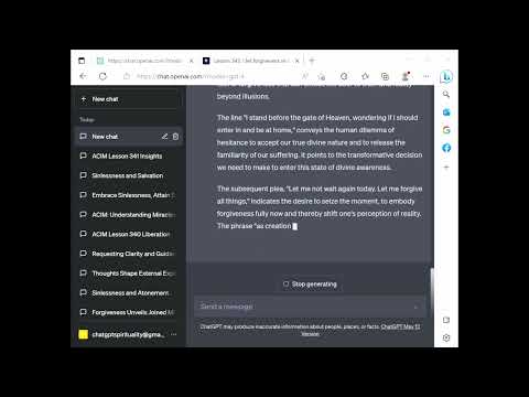 ChatGPT ACIM Lesson 342 I let forgiveness rest upon all things for thus forgiveness will be given me
