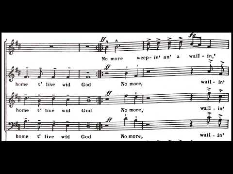 Soon Ah Will Be Done- William L. Dawson