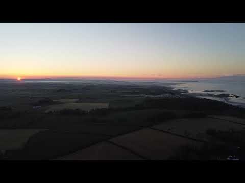 Sunset from 400 feet, May 29 2021
