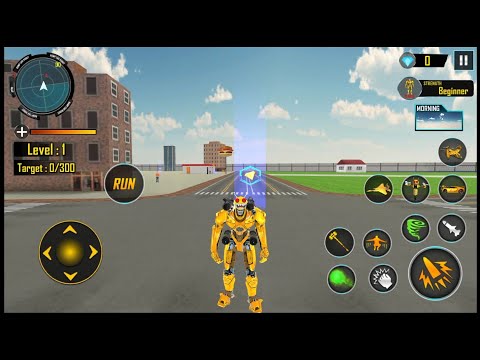 Bee Robot Car Game - Robot Games - Android Gameplay