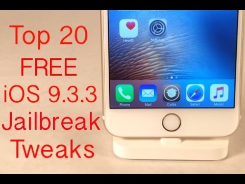 Top 20 Free iOS 9.3.3 Cydia Tweaks