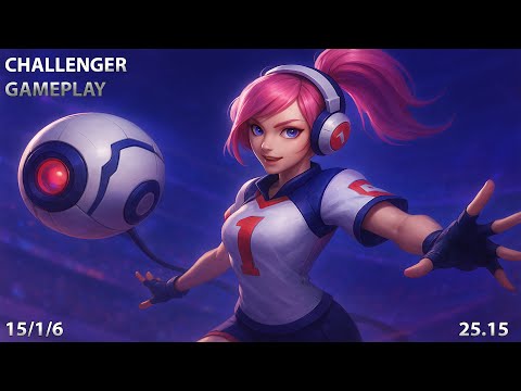 Orianna vs Zoe | Mid  | Challenger Gameplay | Patch 25.15 | Season 15.2