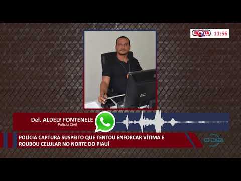 Polícia captura suspeito que tentou enforcar vítima e roubou celular no norte do Piauí 27 11 2020