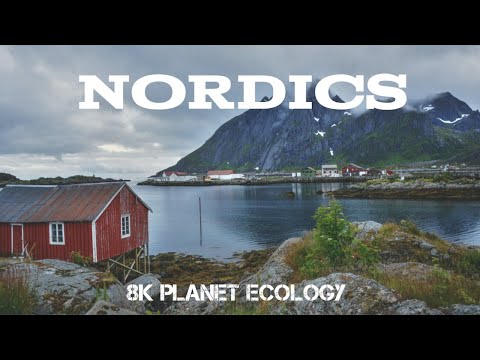 Flying  Over  the  Nordics  (8K) Relaxing Music With Wonderful Natural Videos.