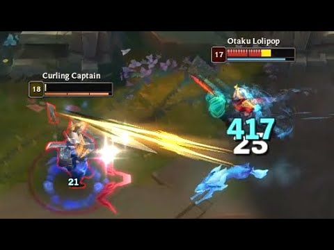 1% HP Akali vs 50% HP Fiora