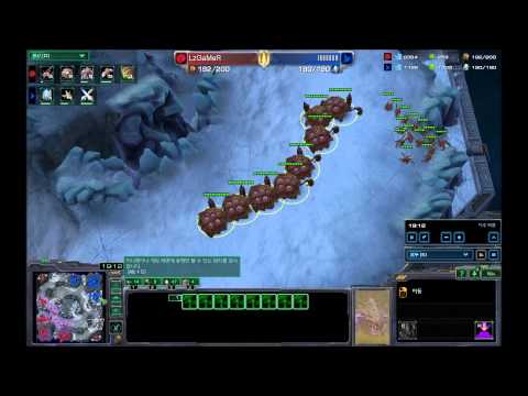 Starcraft 2 Heart of the Swarm - LzGaMeR vs Barcode