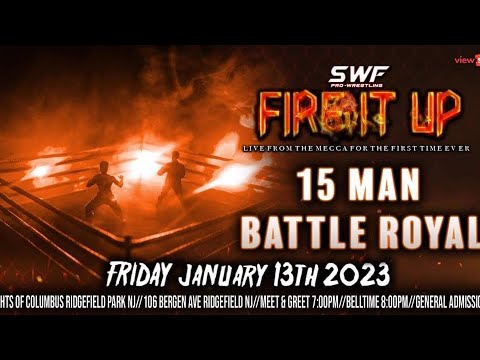 SWF "Fire It Up" Pre-show Battle Royal 1/13/23