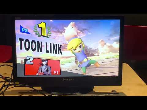 archer (joker) vs satin him self (toon link)