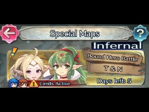 The battle with Limited unit : Vs. Tiki & Nowi - Infernal (with F2P units + SI and Seals)