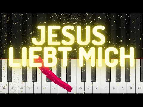 JESUS ​​LIEBT MICH | SEHR EINFACHE KLAVIERUNTERRICHT