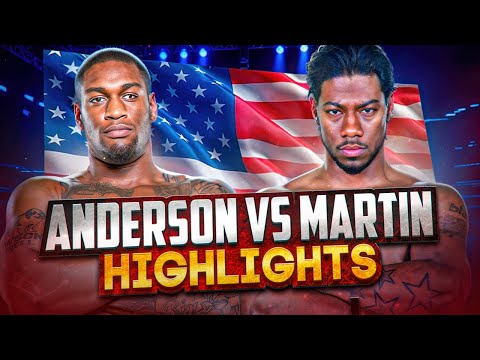 HEAVYWEIGHT CLASH! Jared Anderson (USA) vs Charles Martin (USA) | Boxing Fight Highlights