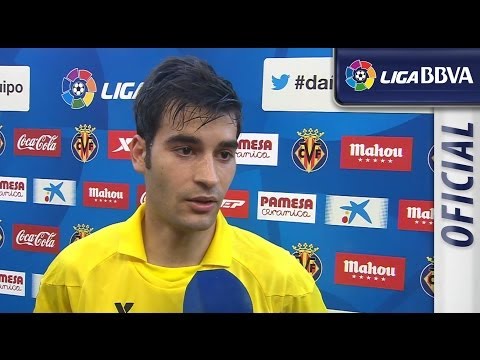 Interview Trigueros post Villarreal CF (1-0) Levante UD - HD