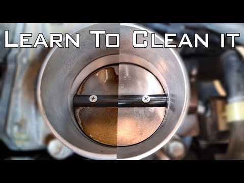 Don't Clean throttle body before watching this/Cleaning cable controlled or Electrical Throttle body