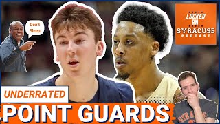 UNDERRATED Point Guard Transfer Targets for Syracuse Basketball + 