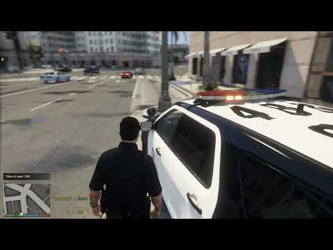 GTA 5 LSPDFR  RTX - V Alter V + Radiance V + L.A ROAD mods RTX 3060 gameplay