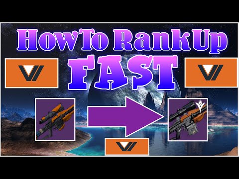 Destiny: The FASTEST Way To Rank Up Your Vanguard Faction Solo