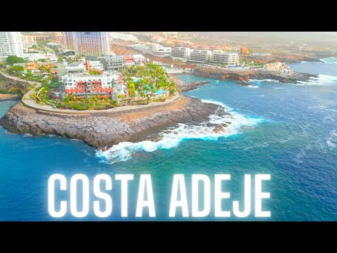 Costa Adeje Tenerife 4K  | DRONE FOOTAGE Dec 2023 | DJI MINI PRO 3