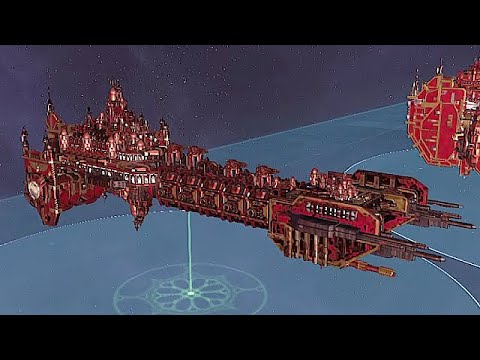 Warhammer 40K: Battlefleet Gothic: Armada 2 - Skalgrim Mod | Blood Angels vs Tyranids!