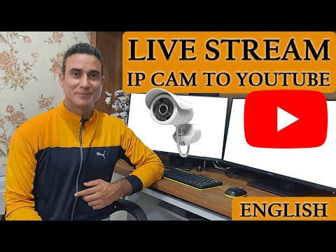 Live Stream IP Camera To Youtube | English | Live Streaming | Tech Expert Guide|