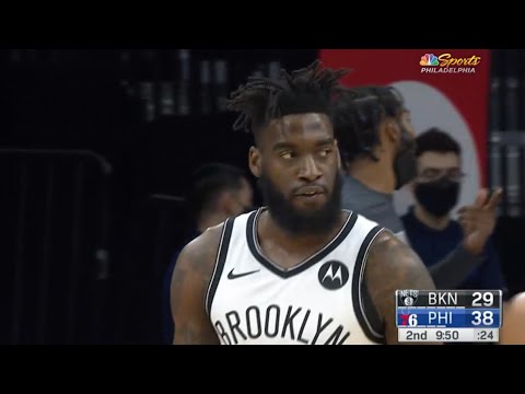 Norvel Pelle GAME DEBUT | Brooklyn Nets Rim Protector