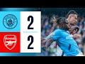 HIGHLIGHTS Last Gasp Stones Strike Earns City Point Man City 2 2 Arsenal Premier League