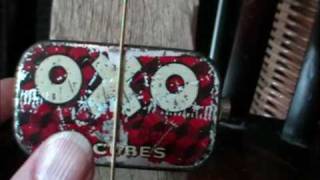 Homemade Diddley Bow - The Ouse Blues Machine!!
