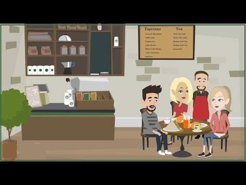 Italian Conversation at the Bar (Conversazione al bar)