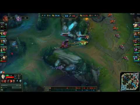 Nidalee - Epic Save from Tryndamere by Lux