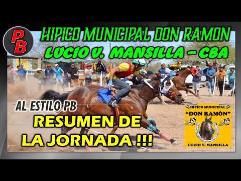 CARRERAS HIPICO MUNICIPAL DON RAMON - LUCIO V. MANSILLA, CBA (15-09-24)