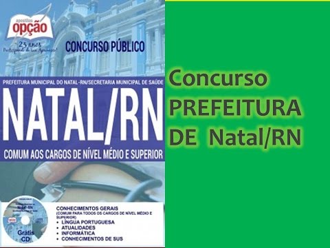 Apostila Prefeitura Municipal do Natal RN COMUM AOS CARGOS DE NÍVEL MÉDIO E SUPERIOR