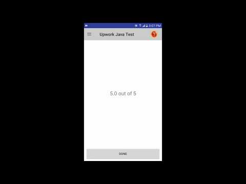 Upwork Java Test video thumbnail