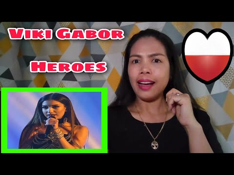 Viki Gabor - Heroes (Måns Zelmerlöw Cover) | Tu bije serce Europy! | REACTION