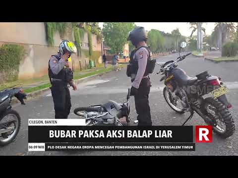 Bubar Paksa Balap Liar Tabrak Polisi | REDAKSI PAGI (03/08/20)