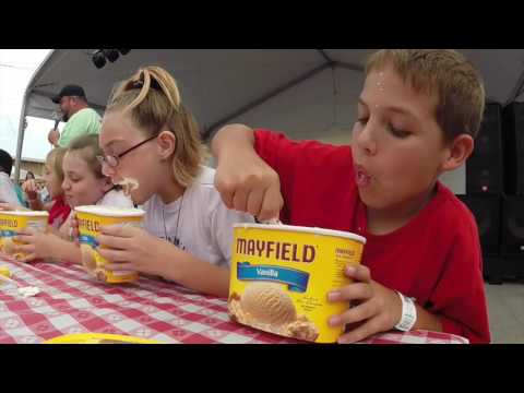 Ice Cream Eating Contest at Tenn. State Fair