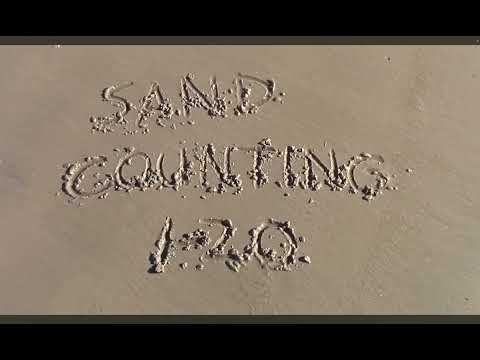 Sand Counting 1 to 20 Logo